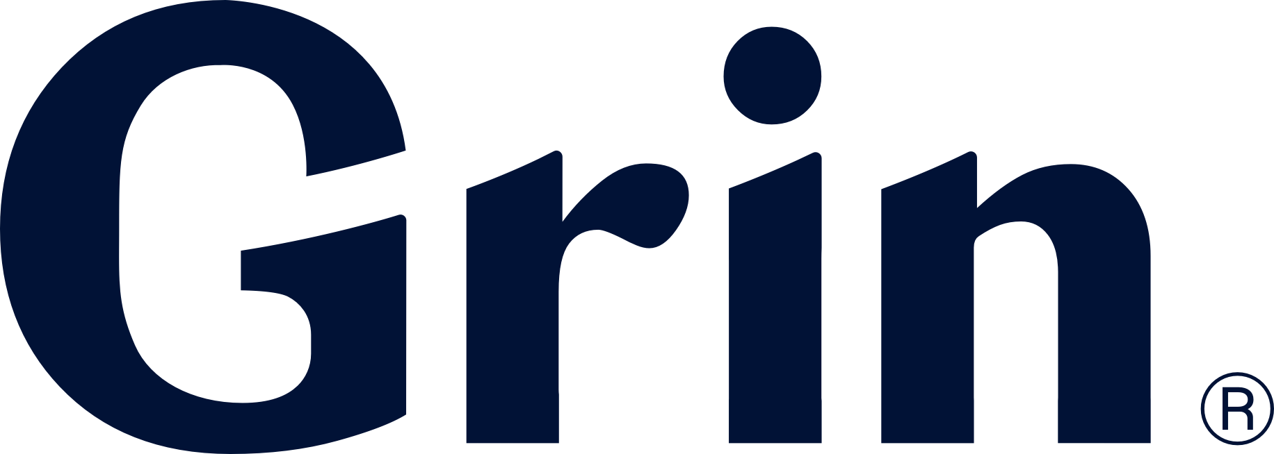 GRIN logo ® - dark